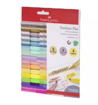 Destacador Textliner Plus 15 und Surtidos Faber-Castell1