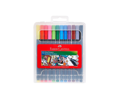 Tiralíneas Grip Finepen Estuche Rígido 12 und Faber-Castell1
