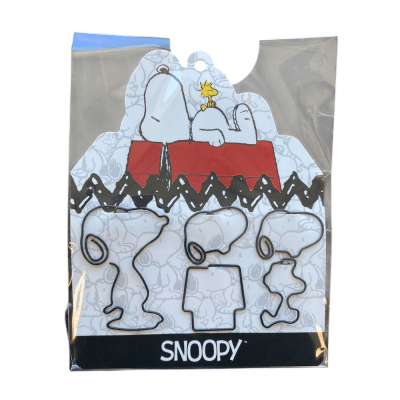 Clips con Forma Snoopy 6 Unidades Mooving