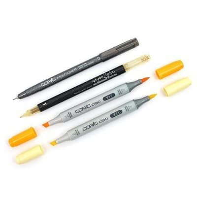 Copic Doodle Pack Yellow