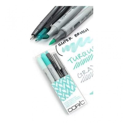 Copic Doodle Pack Turquoise