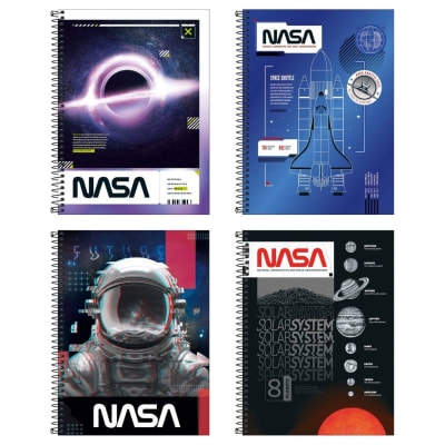 Cuaderno Universitario NASA 100 hjs 7mm Tilibra