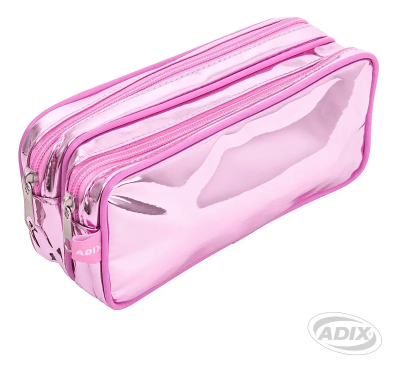 ESTUCHE ESCOLAR DOBLE CIERRE METALIZADO1