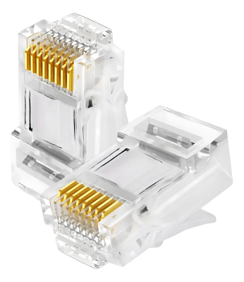 Conector Rj-45 Categoría 6 100 Unidades Triplee1