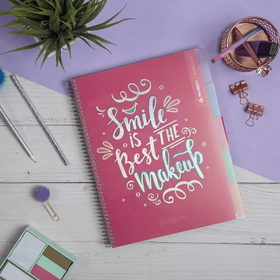 pack 5 cuadernos studygram carta 150 hojas tapa dura