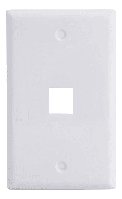 Face Plate Simple Conector Rj45 Red Big Cable1