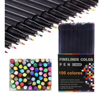 Set 100 Tiralineas 0.4mm