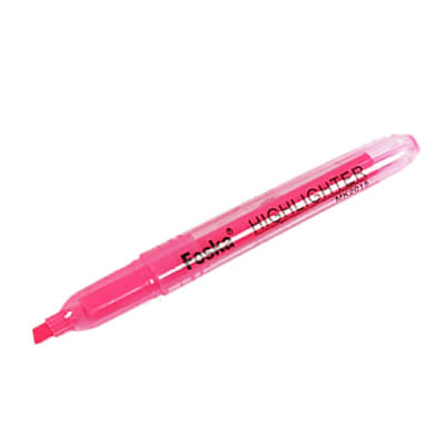 Destacador Lápiz Rosa MK2015 Foska1