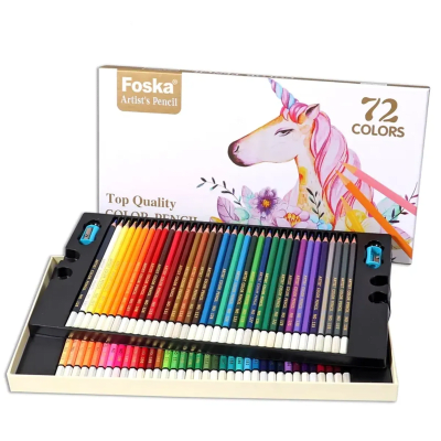 Set de Lapices de Colores Aceitosos CQ3005 72 und. FOSKA1