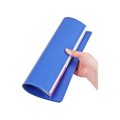 Carpeta con 30 fundas transparentes