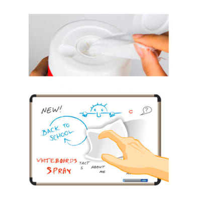 Paños de limpieza para pizarra 100 hojas Foska