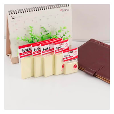 Notas adhesivas 100 hojas 75 x 75 post it Foska