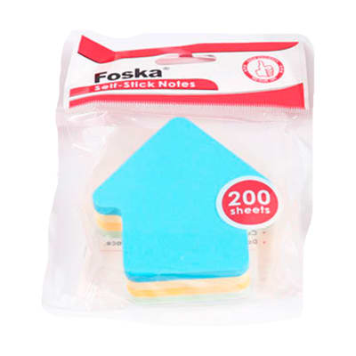 Notas adhesivas diseño casa 200 hojas post it Foska