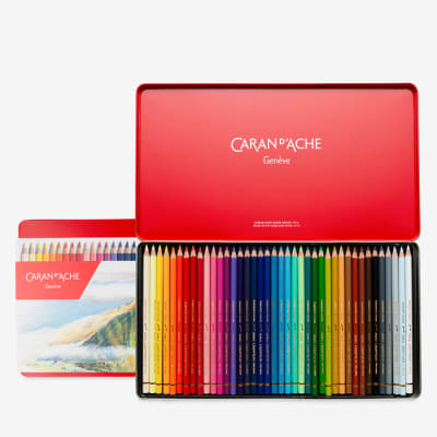 Pablo 40 lapices de colores caja metalica1