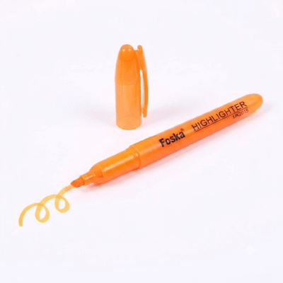 Destacador Lápiz Naranja MK2015 FOSKA1