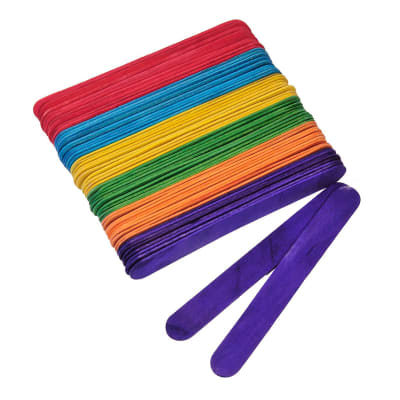 Palos de helado jumbo colores 50 unidades Foska2