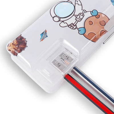 Estuche Multifunción Infantil Sacapuntas doble Foska