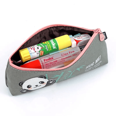 Estuche para lápices animales kawaii