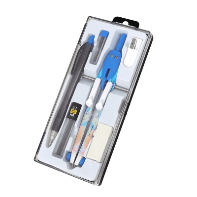 Set Compás Metálico con Portaminas YM2072 Foska2