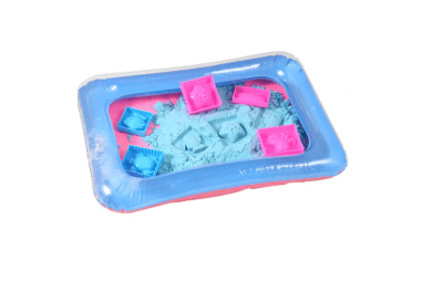 Arena mágica azul + 13 piezas