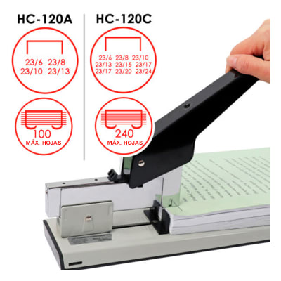 Corchetera industrial reforzada engrapadora Foska