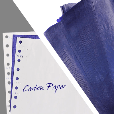 Papel Calco Carbón Azul de Una Cara E2001 FOSKA