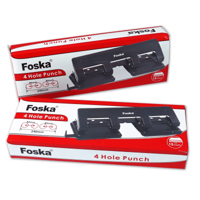 Perforadora 4 Agujeros SMT0095 Foska
