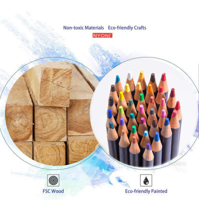 set 72 lapices acuarelables