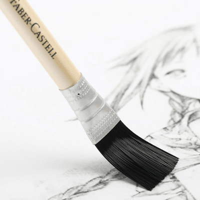 Lápiz Goma Perfection con Escobilla Faber-Castell