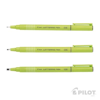 Set 3 Marcadores Lettering Azules