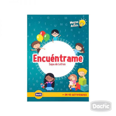 Libro Sopa de Letras 50 pág Dactic