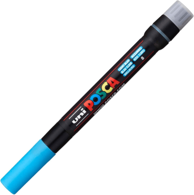 Marcador Acrílico Pincel Celeste PCF-350 Posca