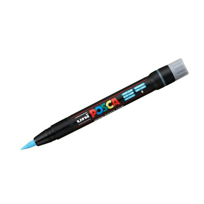 Marcador Acrílico Pincel Celeste PCF-350 Posca