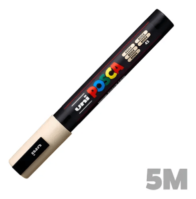 Marcador Acrílico Beige PC-5M Posca