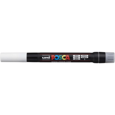 Marcador Acrílico Pincel Blanco PCF-350 Posca