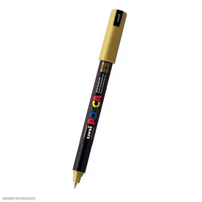Marcador Acrílico Dorado PC-1MR 0.7mm Posca