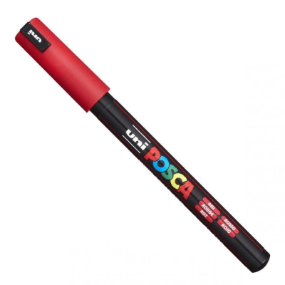 Marcador Acrílico Rojo 3M 0.9-1.3mm Posca