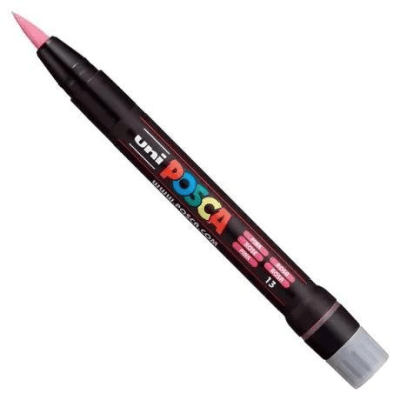 Marcador Acrílico Pincel Rosado PCF-350 Posca