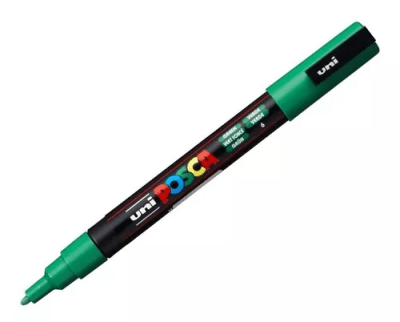 Marcador Acrílico Verde PC-3M 0.9-1.3mm Posca