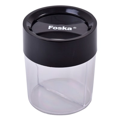 Porta clip magnetico redondo en acrilico Foska