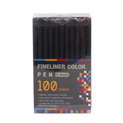 Set 100 Tiralineas 0.4mm
