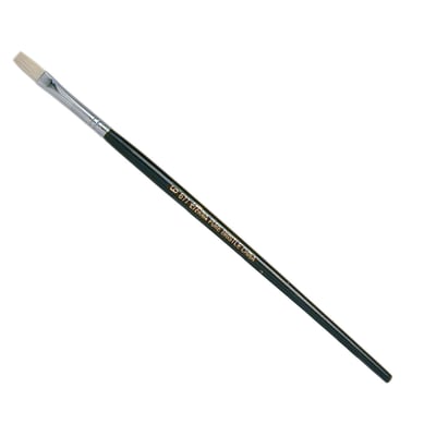 Pincel Plano Pelo Cerda 577 N°6 Mango Largo Artel