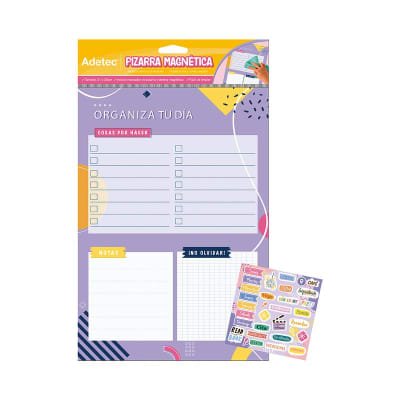 Pizarra Magnetica Planner Diseño Adulto ADETEC1