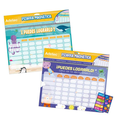 Pizarra Magnetica Planner Diseño Infantil ADETEC1