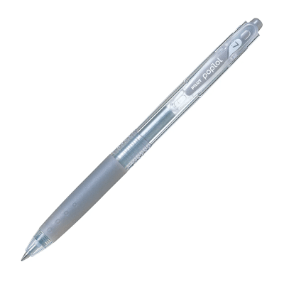 Lápiz Gel POPLOL 0.7 Plateado PILOT1