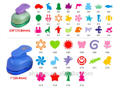 Perforadora con diseños origami Foska