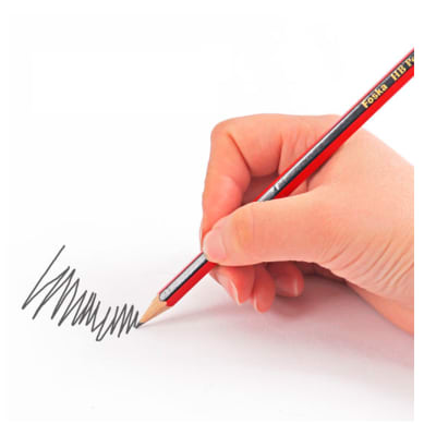 Lápiz grafito HB 12 unidades Alta Calidad Foska