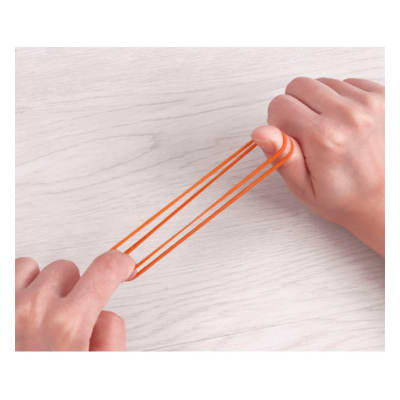 Elasticos café marron 100g Foska