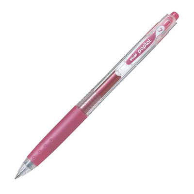 Lápiz Gel POPLOL 0.7 Rosado Metálico PILOT1