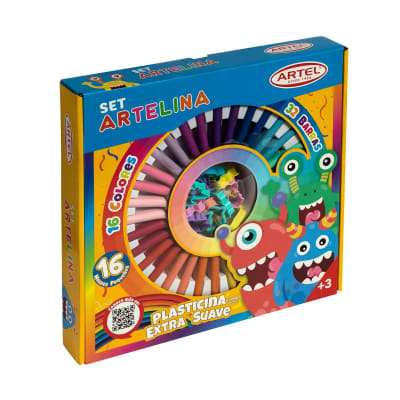 Rueda Artelina 16 Colores ARTEL1